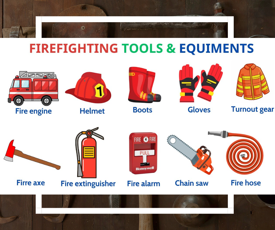 common firefighting tools